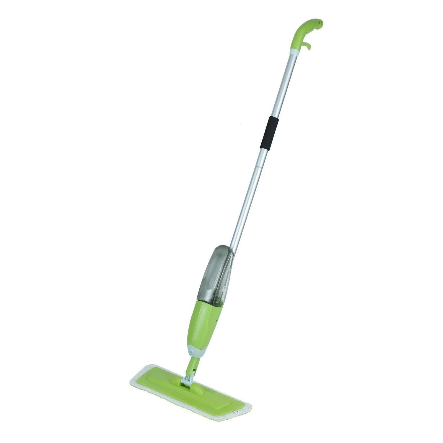 Spray Mop Set with Microfiber Removable Washable Pad, Best 360 Degree Easy Floor Cleaning for Home & Office, Aluminum (Multicolour)
