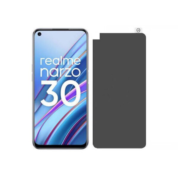 Privacy Screen Protector Compatible for Realme Narzo 30A 64GB - Matte Finish