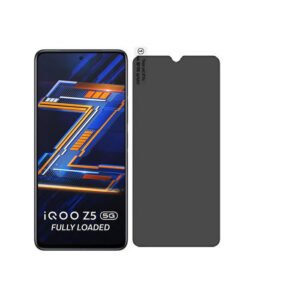 Privacy Screen Protector Compatible for iQOO Z5 5G - Matte Finish