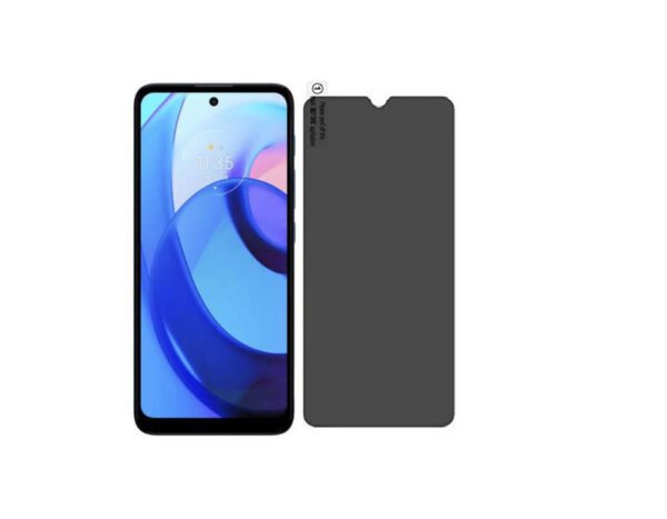 Privacy Screen Protector Compatible for Motorola E30 - Matte Finish