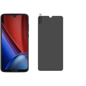Privacy Screen Protector Compatible for Motorola E50 - Matte Finish