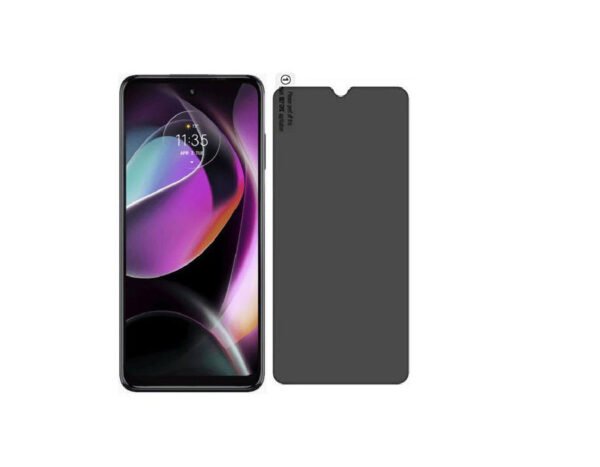 Privacy Screen Protector Compatible for Motorola G 5G 2022 - Matte Finish