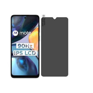 Privacy Screen Protector Compatible for Motorola G22 - Matte Finish