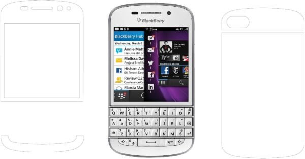 Full Body Screen Protectors Compatible For Blackberry Q10