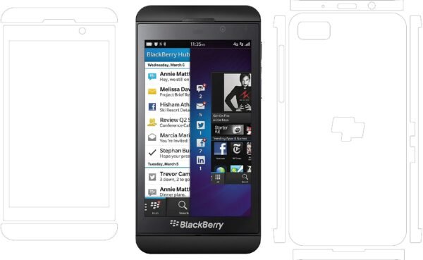9H Fullbody Screen Protectors For Blackberry Z10