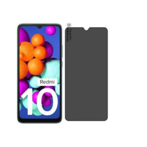 Privacy Screen Protector Compatible for Xiaomi Redmi 10 - Matte Finish