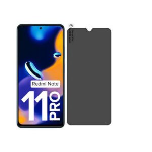 Privacy Screen Protector Compatible for Xiaomi Redmi Note 11 Pro 4G - Matte Finish